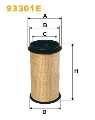 WIX FILTERS filtras, karterio alsuoklis 93301E